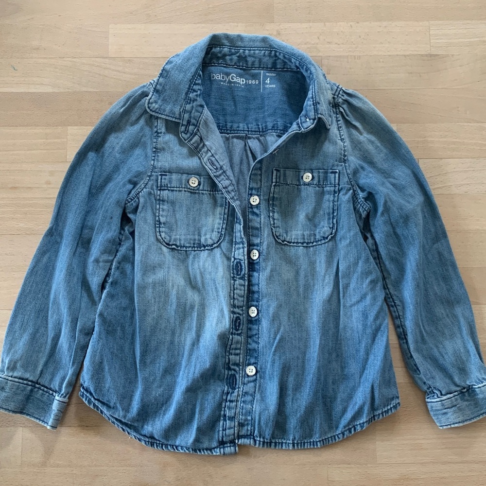 BabyGap chambray shirt